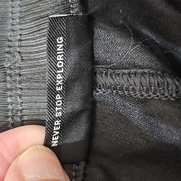 Women's The North Face Gray Aphrodite 2.0 Running Pant Gorpcore Athletic Sz LG - Picture 9 of 16